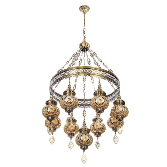 CL419185 Каир Мозаика Янтарь Люстра