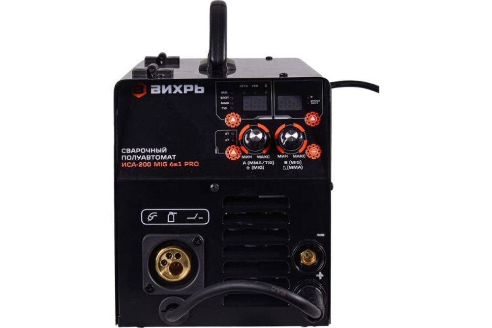 Сварочный полуавтомат ВИХРЬ ИСА-200 MIG 6в1 PRO 65/185