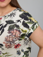 Футболка Фв-104/молоко-акварельгортензия