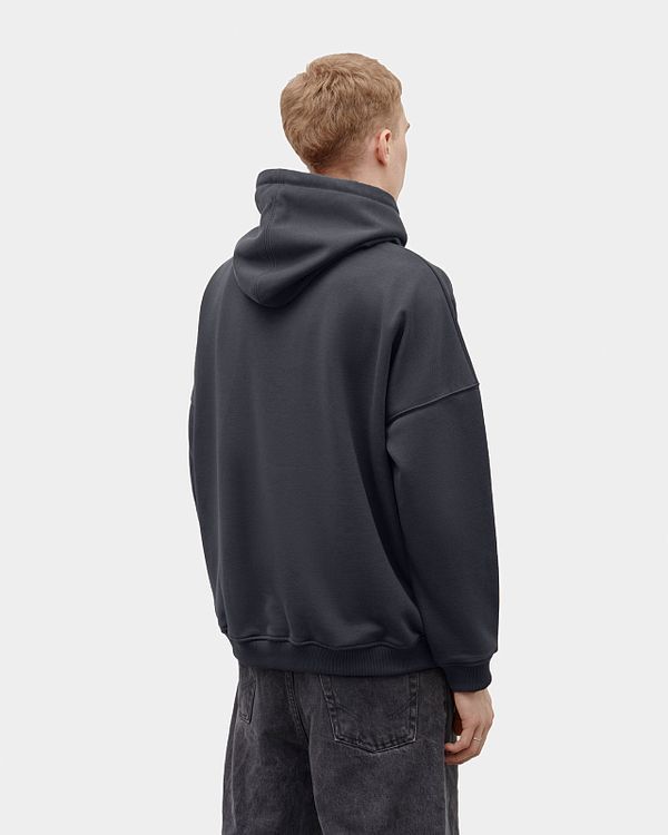 Худи Streetwear серый - фото 4