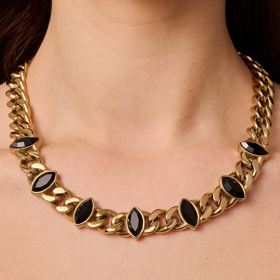 Колье Dyrberg Kern PUNICA SG BLACK 470056