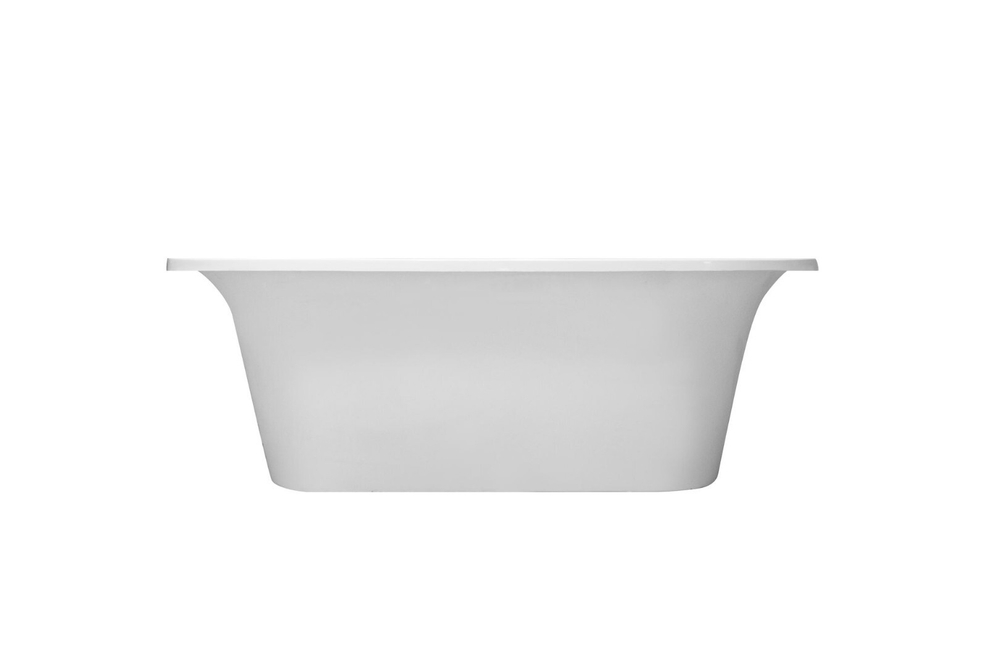 Ванна из литьевого мрамора Эстет Лион 174х80 белая, ФР-00000684