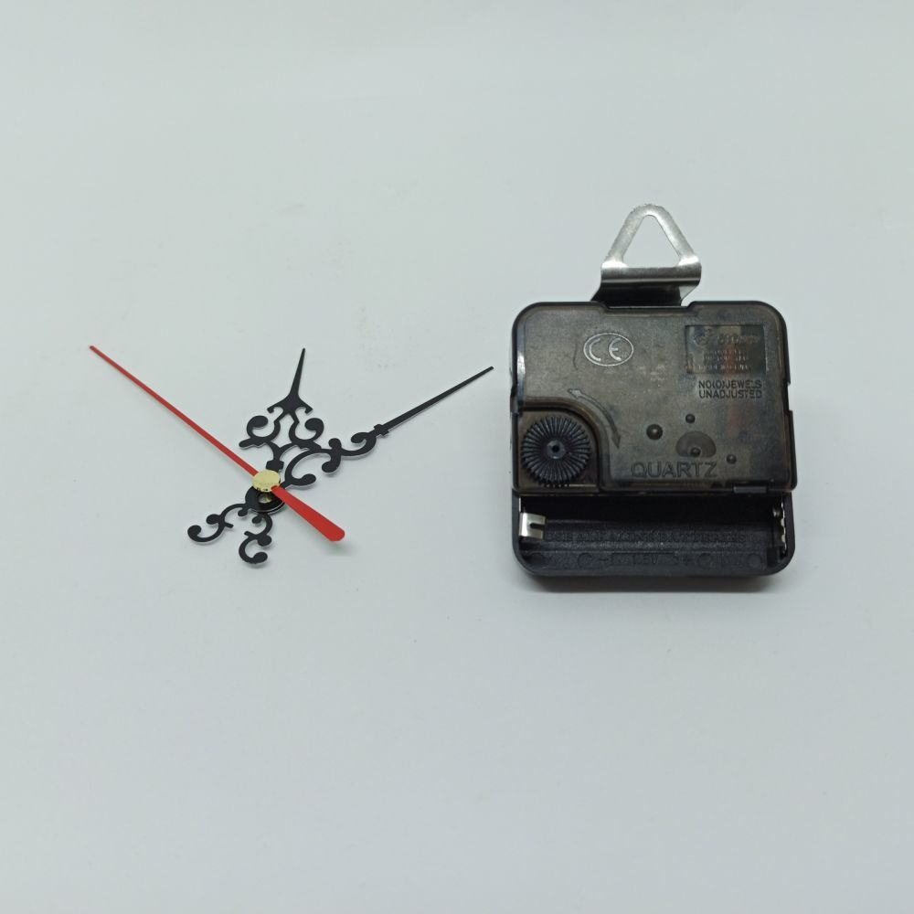Часовой механизм, шток 12 мм, со стрелками №06 (1уп = 5шт)