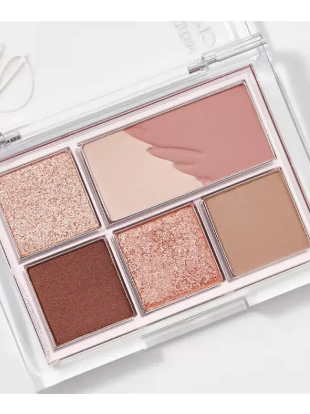 Компактная палетка теней для век CLIO 02 ROSY HAZE