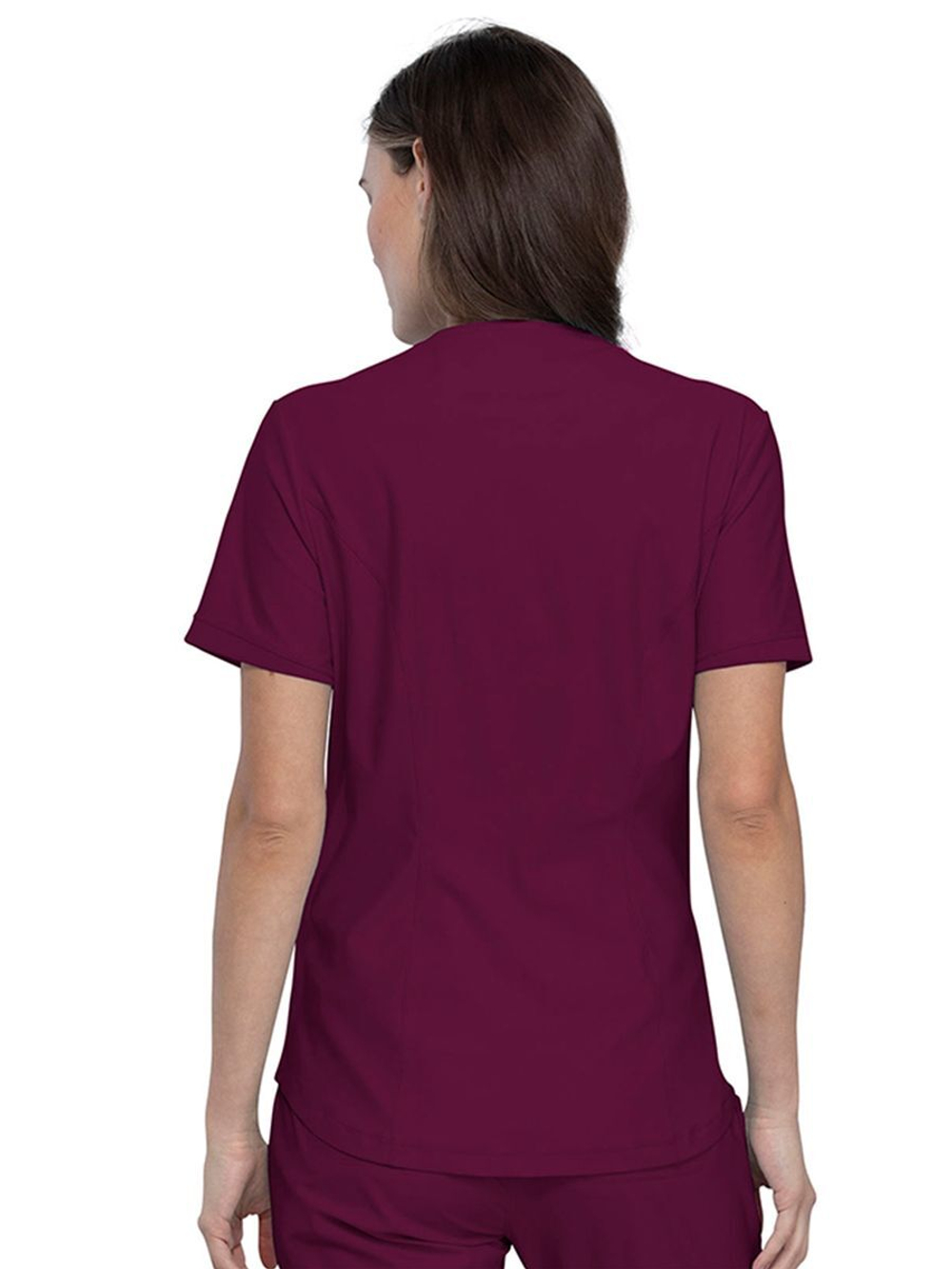 Топ медицинский женский Cherokee CK840, винный, 2XL