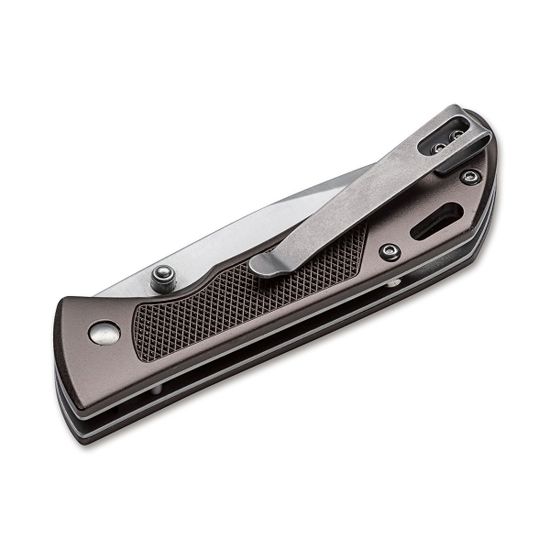 Складной нож Boker 01RY303 Advance c клинком из стали 440C, рукоять алюминий / Stainless Steel