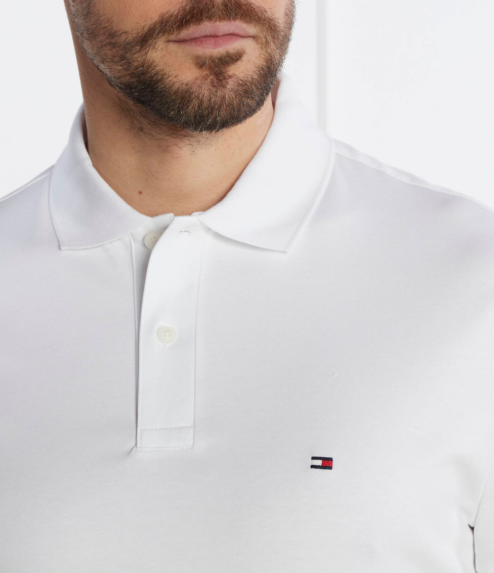 Поло Tommy Hilfiger - белый(MW0MW35585)