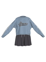 Осенний костюм для девочки, лонгслив и шорты