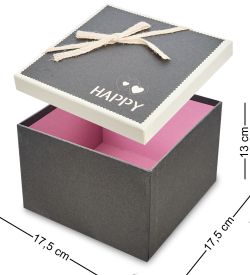 WG-31/3-C Коробка подарочная цв.серый