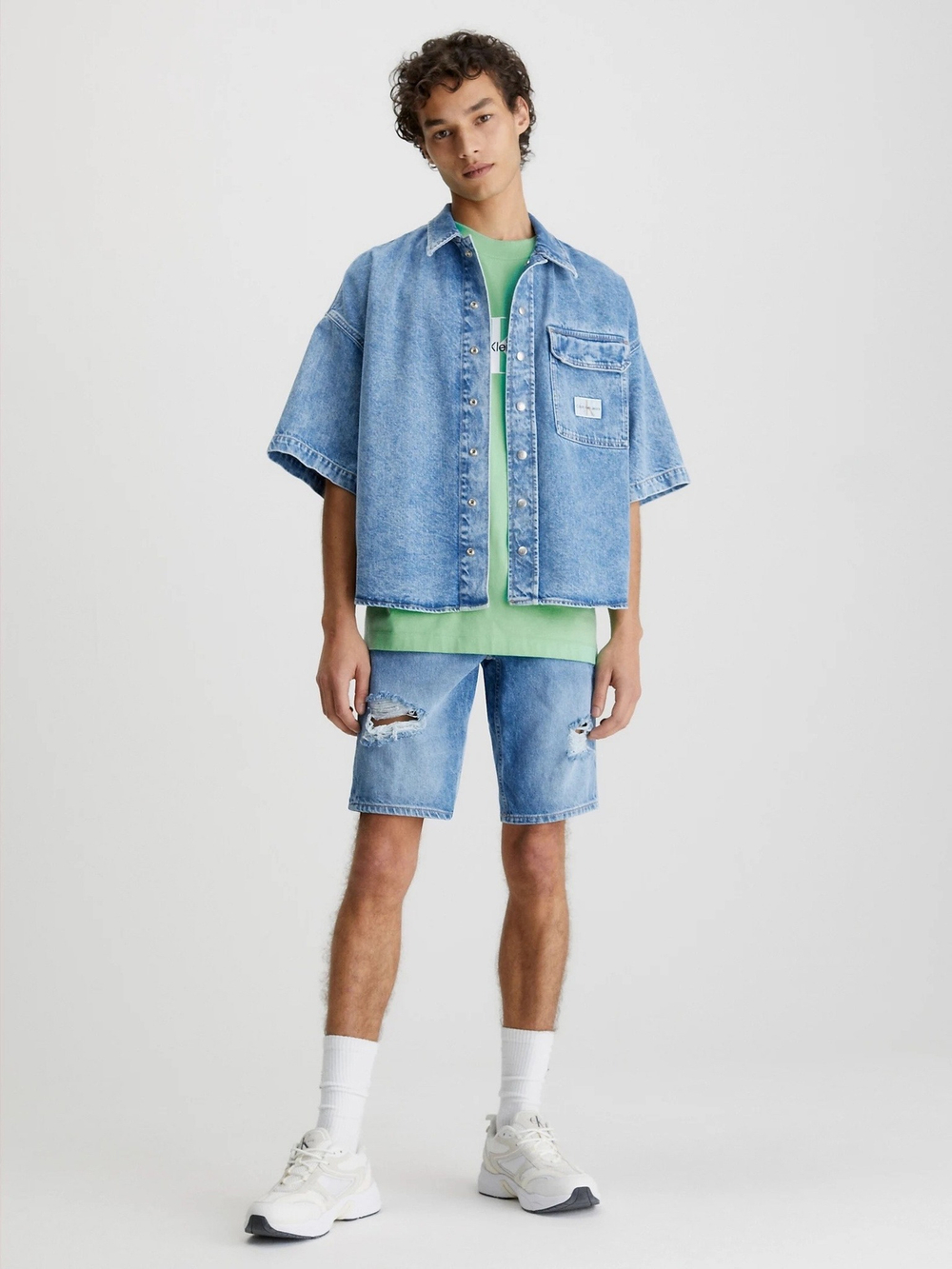 Шорты джинсовые мужские CALVIN KLEIN JEANS