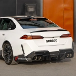 Карбоновый диффузор заднего бампера для BMW M5 G90 G99 2025+ БМВ