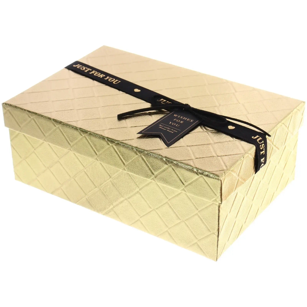 Коробка подарочная «Лучшие моменты» 21*14*8 см, Золото