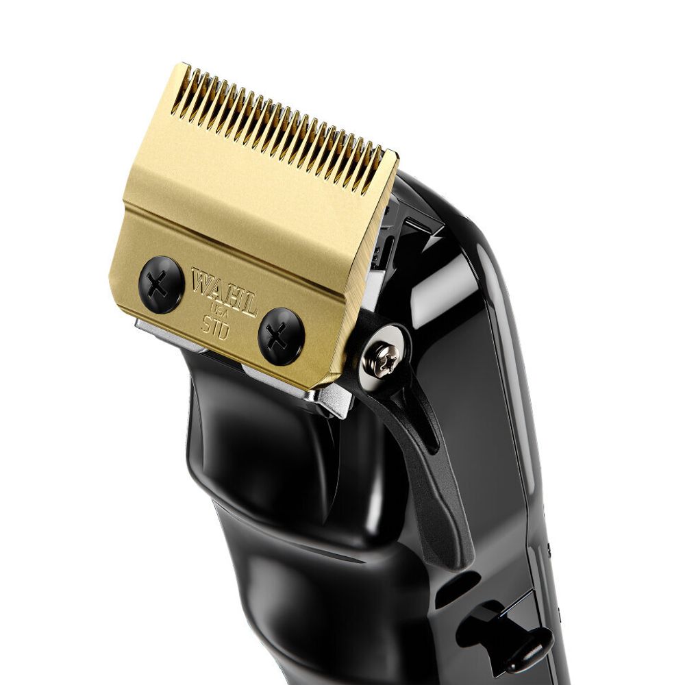 Машинка для стрижки Wahl 3026434 Magic Clip Cordless 5star black/gold - 6
