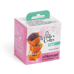 Набор форм для маффинов 6шт Silikomart Wonder Cakes CUP04 Италия упаковка