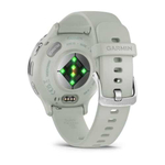 Умные часы Garmin Venu 3S 41 мм, серебристый (Sage/Gray)