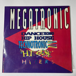 Винтажная виниловая пластинка LP Megatronic Dance Techno Hip Hop Technotronic (Россия 1992)