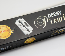 RAZ299 Классические двухсторонние лезвия Derby Premium