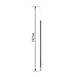 Стержень шариковый 142мм, 0.7мм, Стамм, синий