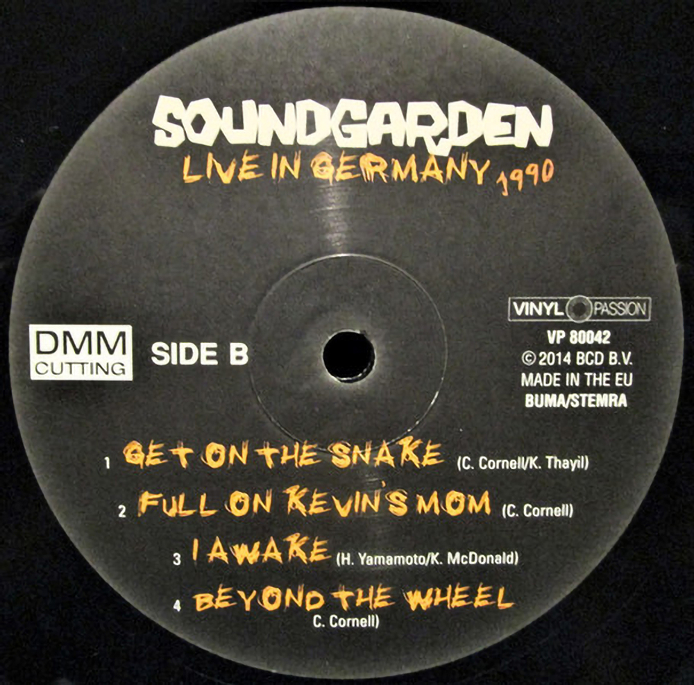 Soundgarden / Live In Germany 1990 (LP)