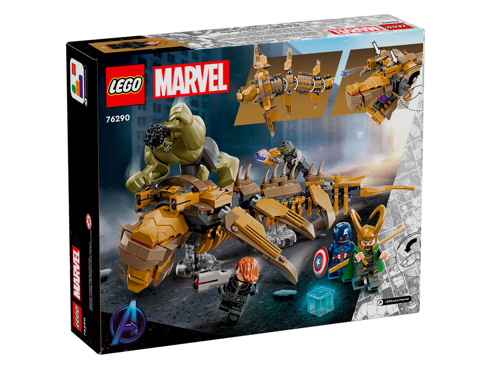 LEGO Super Heroes 76290 «Мстители против «воздушного кита» — эпическая битва