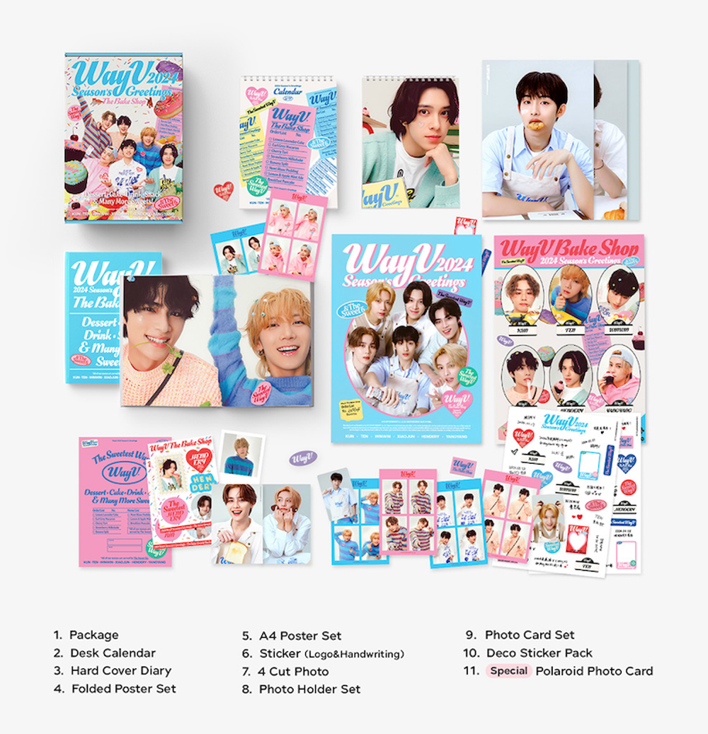 Набор WayV - 2024 SEASON'S GREETINGS