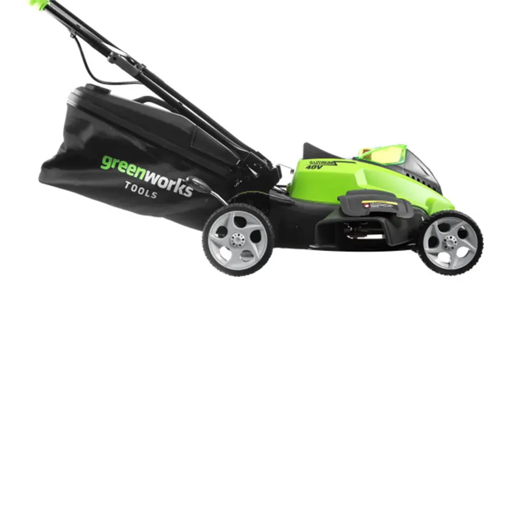Аккумуляторная газонокосилка Greenworks G40LM45K4 40В (1 x 4 Ач, ЗУ) нож 45 см, 2500107VB
