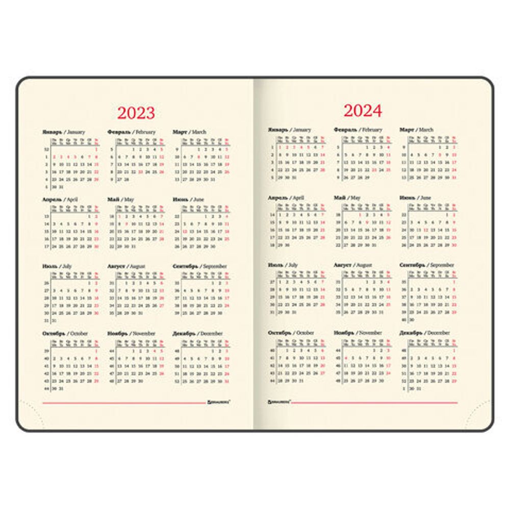 Ежедневник датированный 2023 А5 138x213 мм BRAUBERG "Flap", черный, 114149