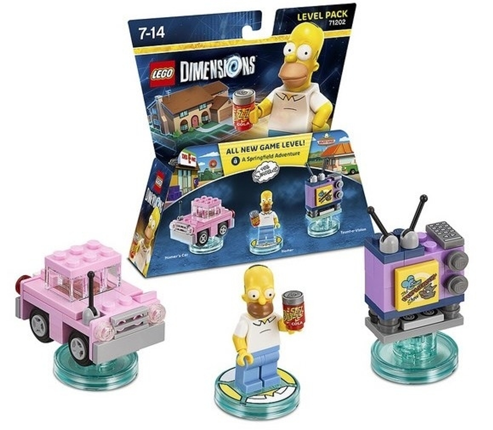 LEGO Dimensions: Level Pack: Гомер Симпсон 71202 — The Simpsons Level Pack — Лего Измерения