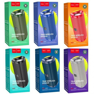 Портативная колонка Hoco HC4 Bella BT speaker с bluetooth, 013172 Синий