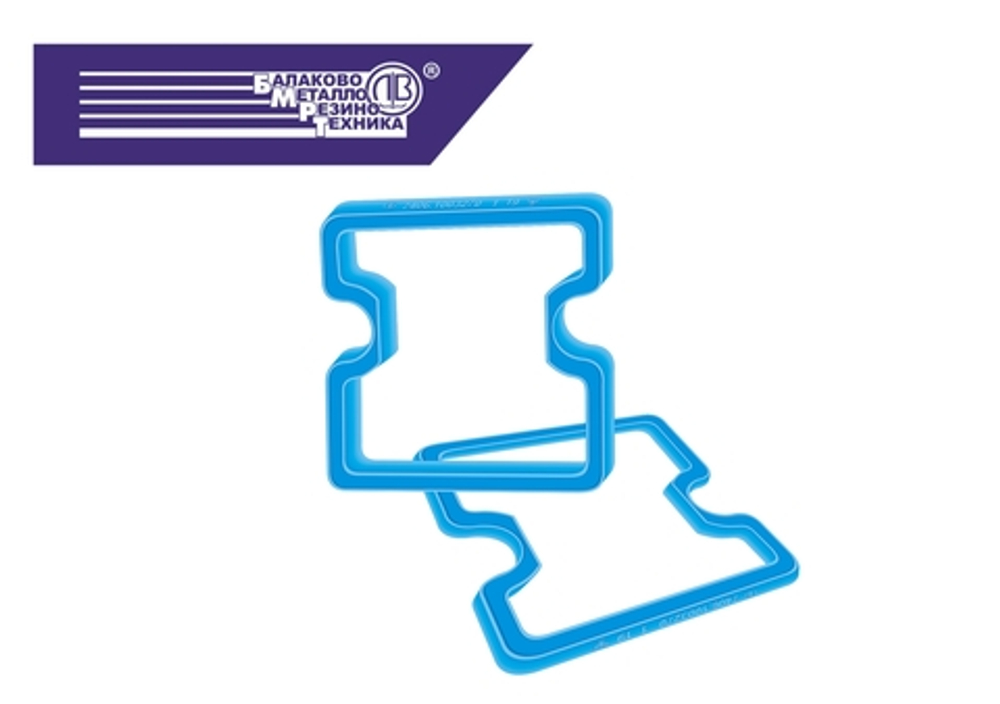 Прокладка крышки головки цилиндров КАМАЗ 7406.1003270 БМРТ (синий силикон МБС) шт 37407