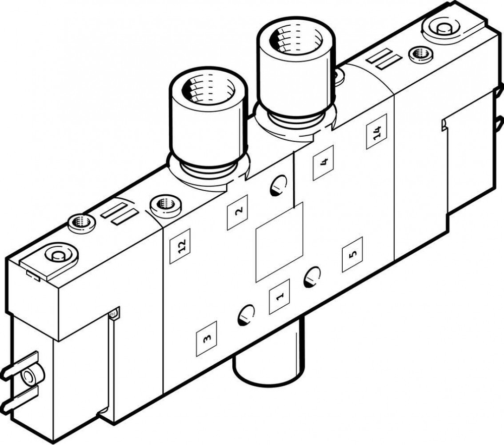 CPE10-M1BH-5/3G-M5-B Распределитель с электроуправлением