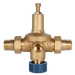 Клапан подпиточный автоматический STOUT - 1/2" (НР/НР, настройка 0.5-4 бар)