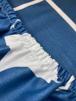 Постельное белье полисатин Simple House "All star" 2-спальное Наволочка 50х70 см 2 шт Простынь на резинке 160x200 см Пододеяльник 175x215 см