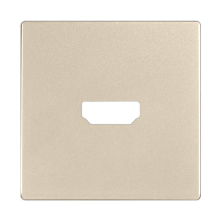 Накладка для розетки HDMI (шампань)