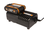 Комплект WORX WA3611: Двойное зарядное устройство WA3883