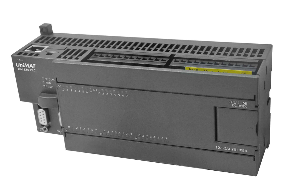 ЦЕНТРАЛЬНЫЙ ПРОЦЕССОР UNIMAT  CPU126E-2Q  24DI/16DO UN 1262AE230XB8 (UN 126-2AE23-0XB8)