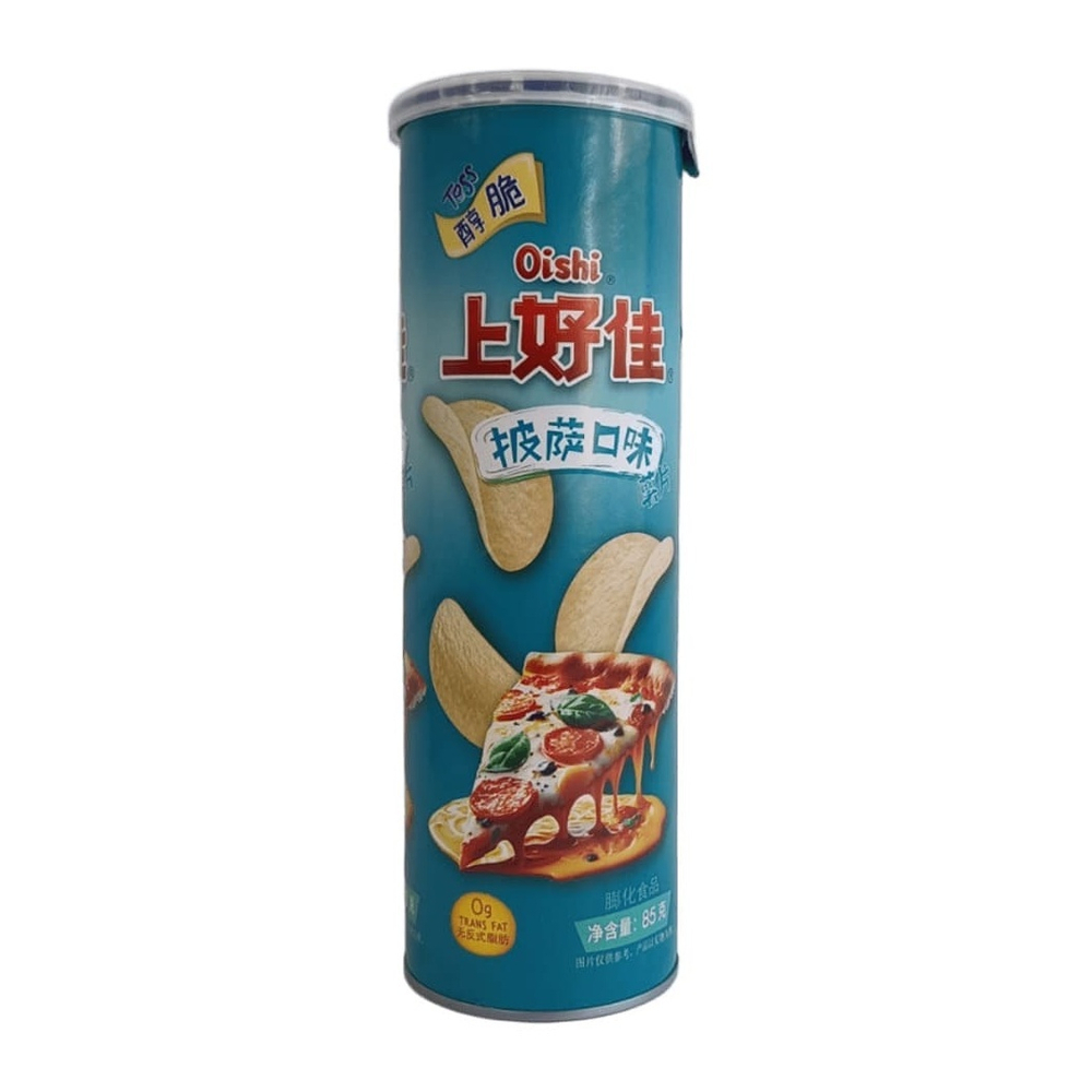 Oishi Toss Чипсы со вкусом пиццы, 85 гр