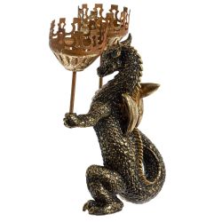 GAEM Подсвечник "Дракон", D6 см, L16 W11 H21,5 см