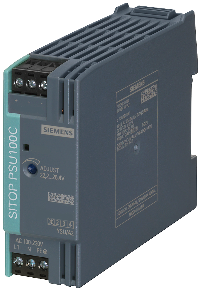 SITOP PSU100c 12 v/2 a стабилизированный блок питания, SIEMENS 6EP1321-5BA00