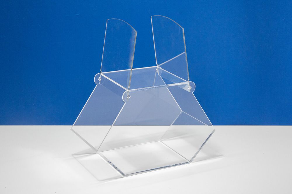 Бокс 6-ти угольный двухсторонний для конфет мармеладов орехов