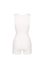 white overall