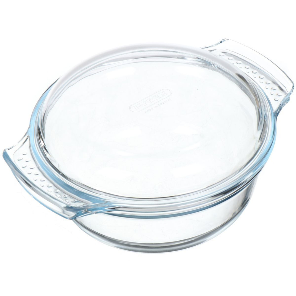 Кастрюля стекло жаропрочное, 2 л, с крыш, Pyrex, 108A000N