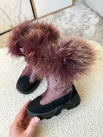 Комбинированные утепленные сапоги Alaska Originale, 21