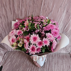 Букет "Розовое золото"