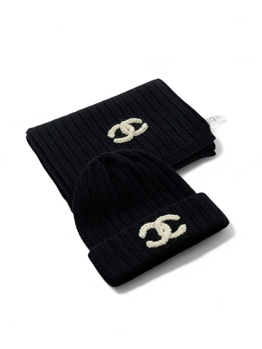 Комплект CHANEL (шапка + шарф), арт. 466390582