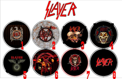 Значок Slayer 36 мм ( в ассортименте )