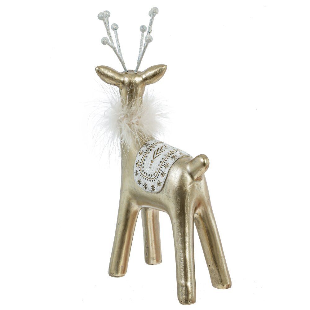 GAEM Фигурка декоративная "Олень", L14 W8 H27 см