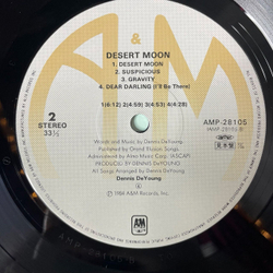 Винтажная виниловая пластинка LP Dennis DeYoung Desert Moon (Japan 1984) (Obi) (Promo)
