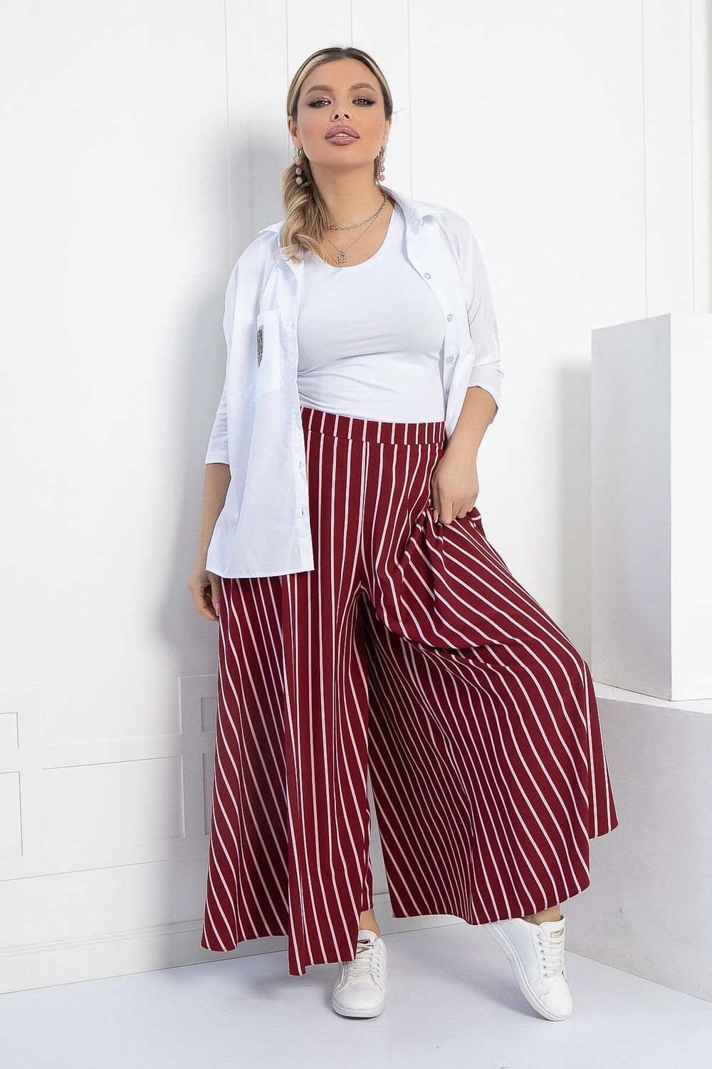 Брюки Камелия (бордовое) Б12914-13М LT Collection