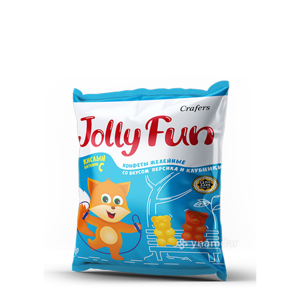 Мармелад Jolly Fun Персик 70 гр